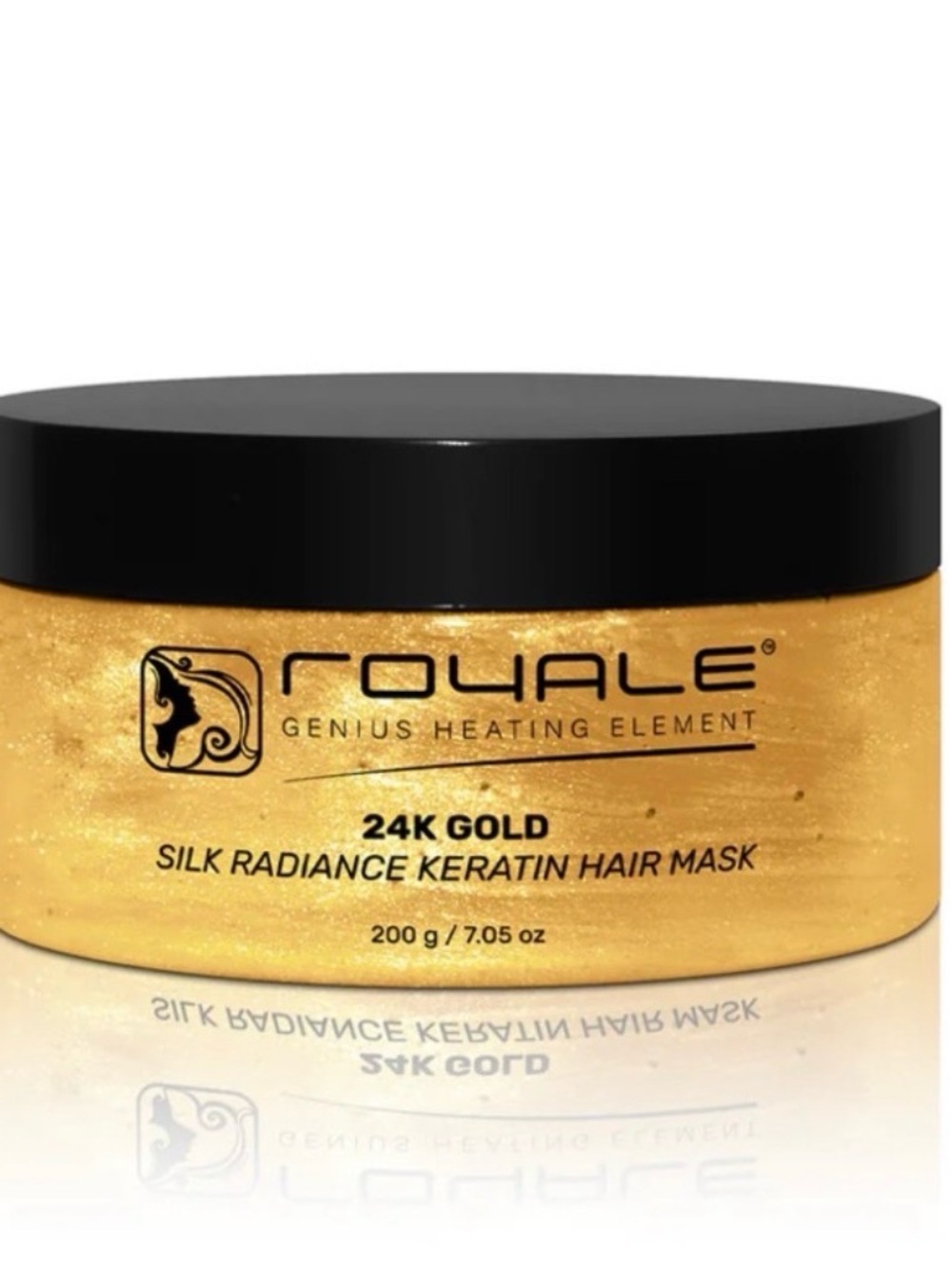 Royale 24K Gold Silk Radiance
Keratin Hair Mask - Gold